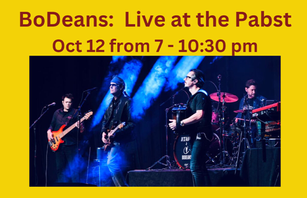 Saturday, October 12 at The Pabst Theater