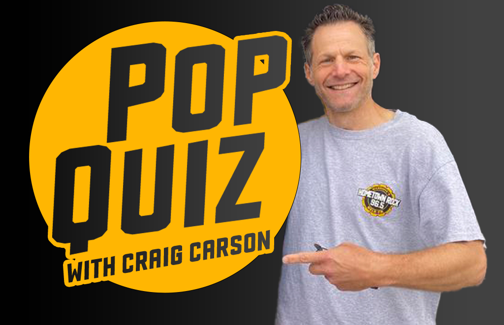 Pop Quiz with Craig Carson