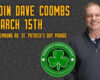 Dave Coombs St Patrick's Day Parade