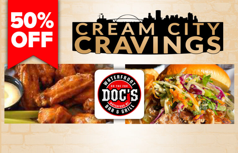 $25 gets you $50 to spend at Doc’s on the Fox